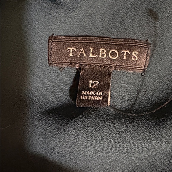 Talbots Floral blue Dress - Picture 3 of 5